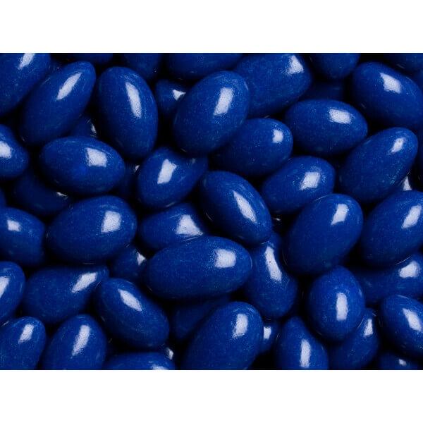 Koppers Chocolate Jordan Almonds - Dark Blue: 5LB Bag - Candy Warehouse