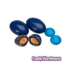 Koppers Chocolate Jordan Almonds - Dark Blue: 5LB Bag - Candy Warehouse