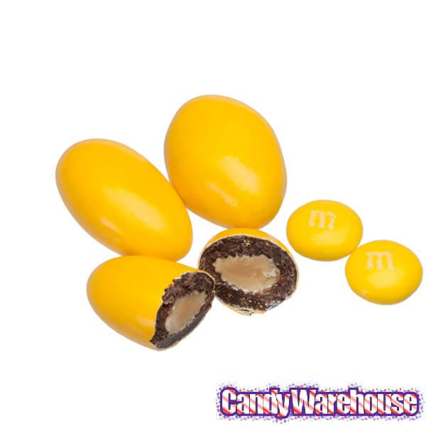 Koppers Chocolate Jordan Almonds - Yellow: 5LB Bag - Candy Warehouse