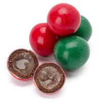 Koppers Christmas Red & Green Chocolate Cordials: 5LB Bag - Candy Warehouse