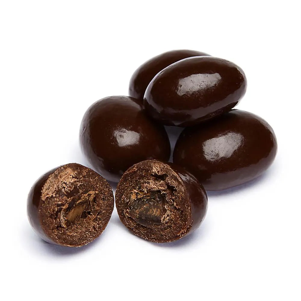 Koppers Dark Chocolate Covered Espresso Coffee Beans 5LB Bag Candy