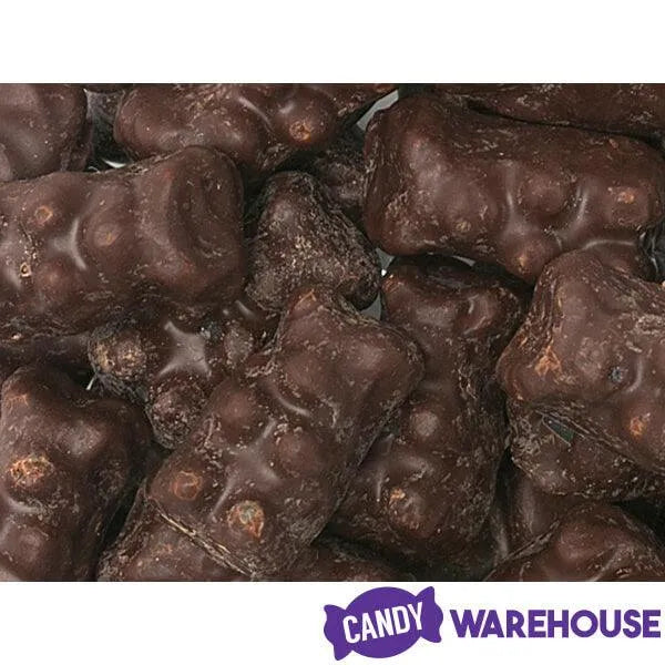 Koppers Dark Chocolate Covered Gummi Bears: 8LB Case – Candy Warehouse