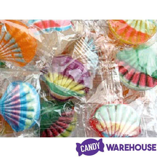 Koppers Fruit Filled Hard Candy Sea Shells: 2LB Bag - Candy Warehouse