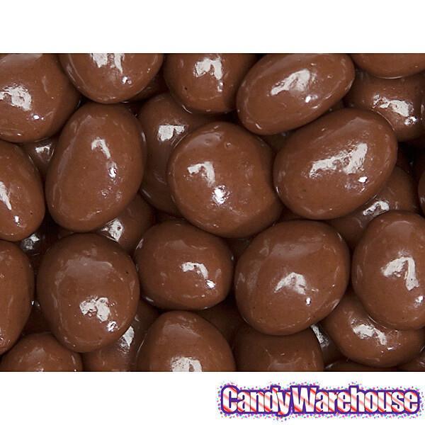 Koppers Milk Chocolate Covered Espresso Coffee Beans: 5LB Bag - Candy Warehouse