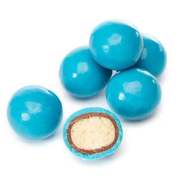 Koppers Milk Chocolate Covered Malt Balls - Blue: 5LB Bag - Candy Warehouse