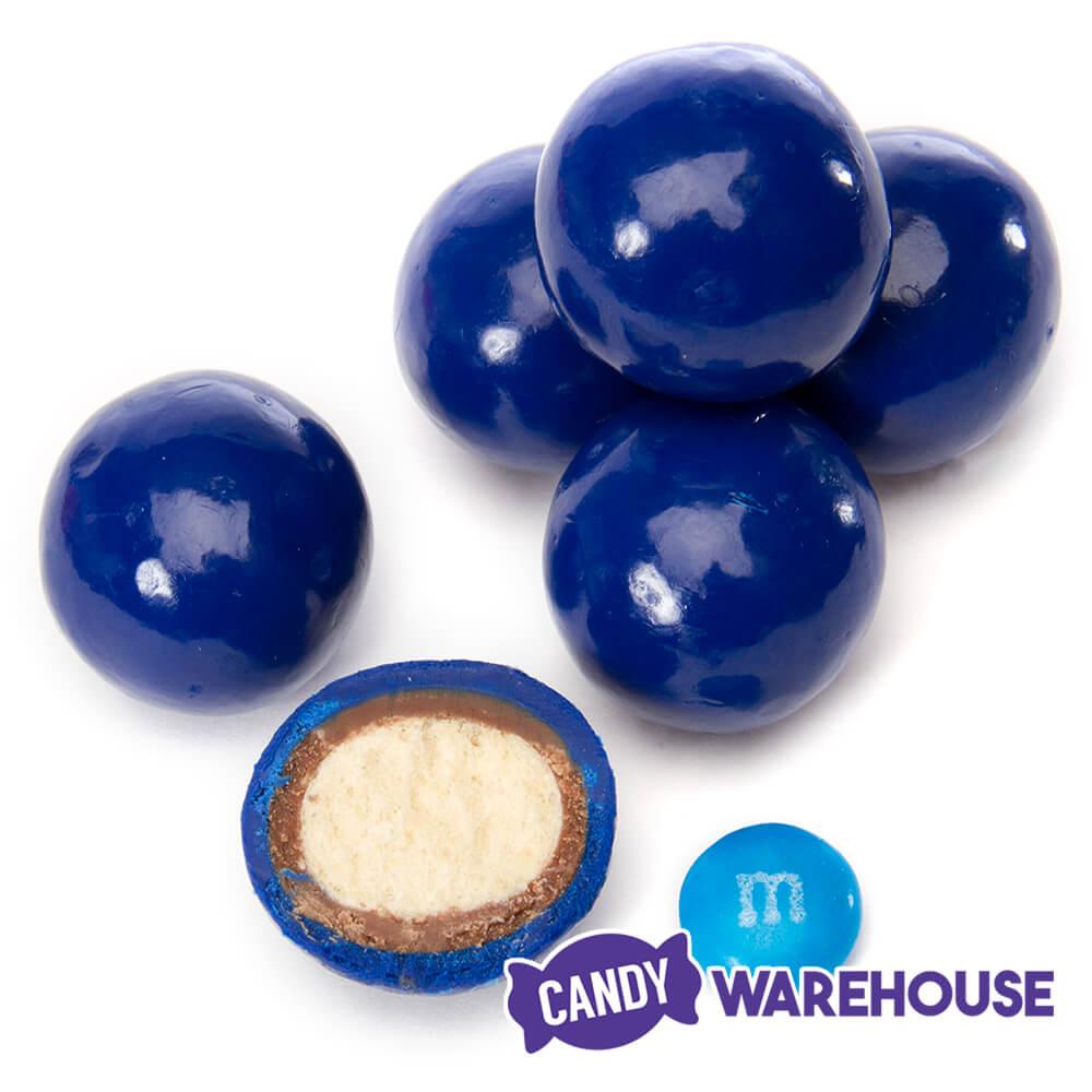 Koppers Milk Chocolate Covered Malt Balls - Navy Blue: 5LB Bag - Candy Warehouse