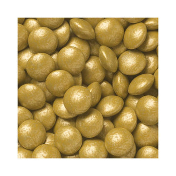 Koppers Milk Chocolate Gems - Gold: 5LB Bag - Candy Warehouse