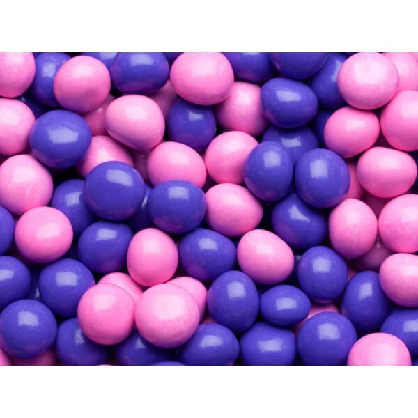 Koppers Pink & Purple Chocolate Crisps Candy Balls: 5LB Bag - Candy Warehouse