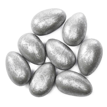 Koppers Silver Lustrous French Almonds: 5LB Bag - Candy Warehouse
