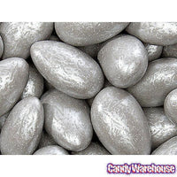 Koppers Silver Lustrous French Almonds: 5LB Bag - Candy Warehouse