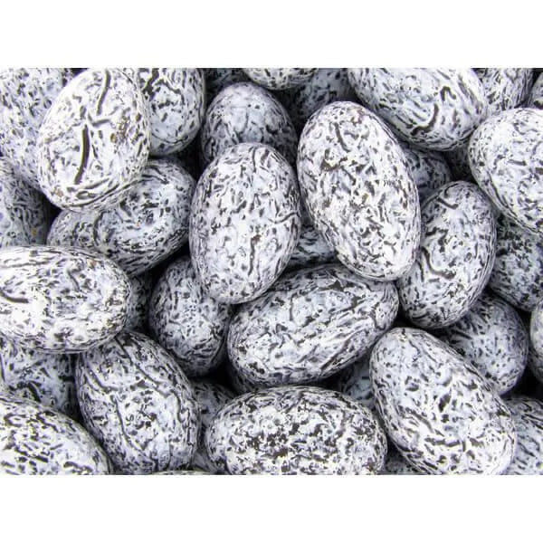 Koppers Silver Pearlescence Dark Chocolate Jordan Almonds 5LB Bag