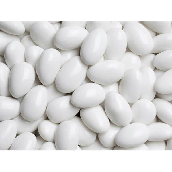 Koppers Super Fine Jordan Almonds - White: 5LB Bag - Candy Warehouse