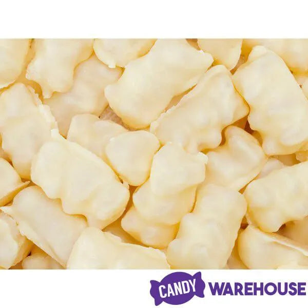 Koppers White Chocolate Covered Gummi Bears: 8LB Case – Candy