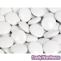 Koppers White Mint Dark Chocolate Discs: 5LB Bag - Candy Warehouse
