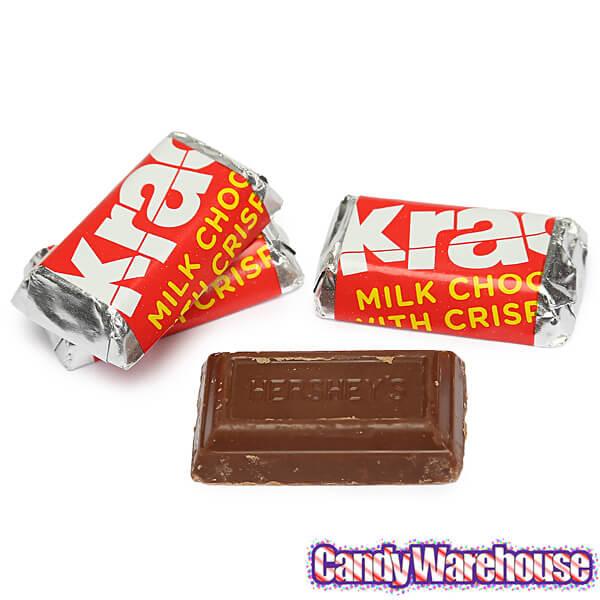 Krackel Miniatures Candy Bars: 4LB Bag - Candy Warehouse