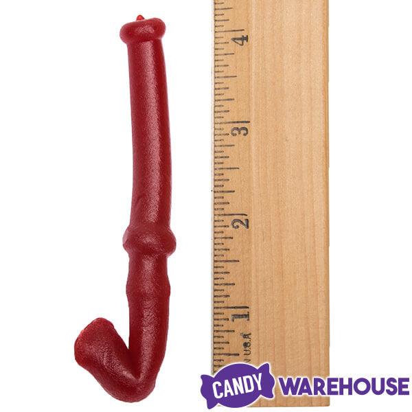 La Pipette Red Licorice Pipes Candy: 60-Piece Box - Candy Warehouse