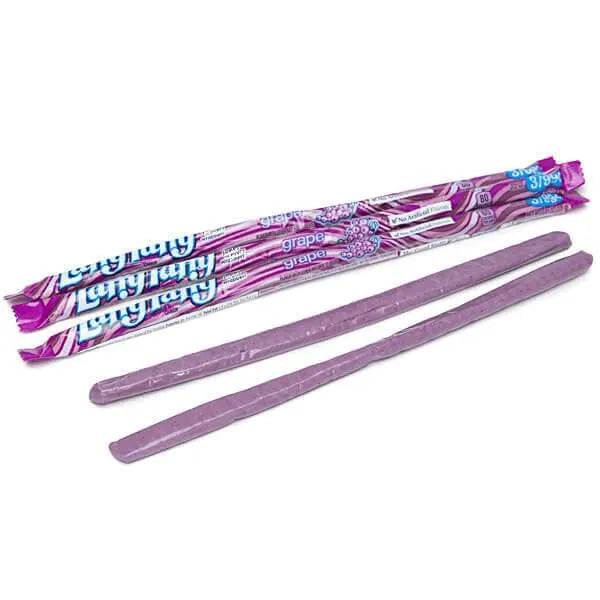 Laffy Taffy Candy Ropes Grape 24Piece Box Candy Warehouse