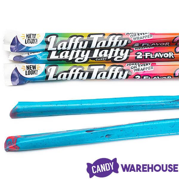 Laffy Taffy Candy Ropes - Mystery Swirl: 24-Piece Box - Candy Warehouse