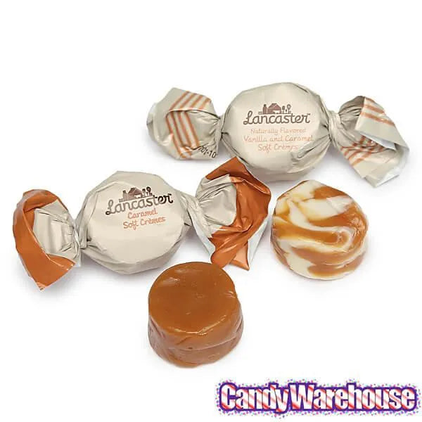 Lancaster Soft Cremes Caramel and Vanilla Caramel Candy Packs 2