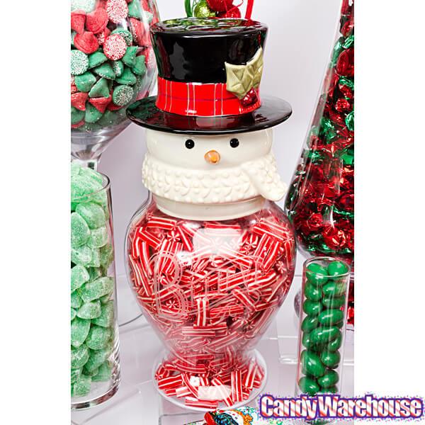 Large Snowman Candy Jar - Candy Warehouse