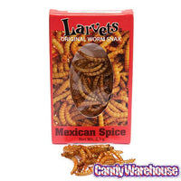 Larvets Snack Packs - 3 Flavor Assortment: 24-Piece Box - Candy Warehouse
