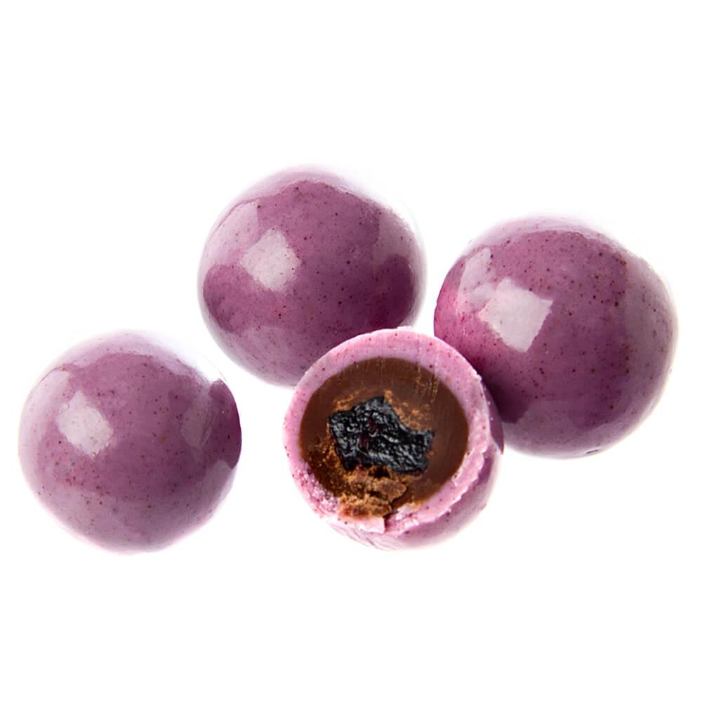 Lavender All Natural Chocolate Berry Balls: 2LB Bag - Candy Warehouse