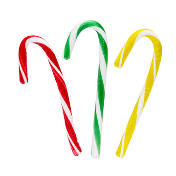 Lemonhead and Friends Assorted Candy Canes: 12-Piece Box - Candy Warehouse