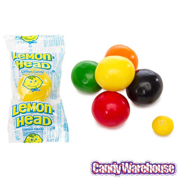 Lemonhead & Friends Candy Balls Assortment: 110-Piece Bag - Candy Warehouse