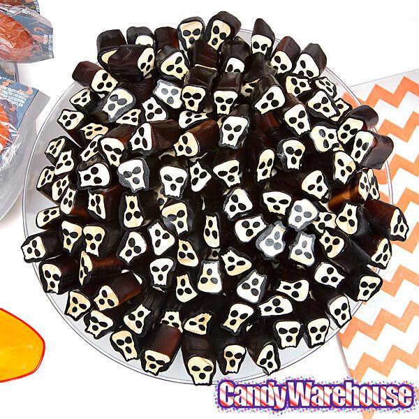 Licorice Skulls Candy: 5LB Bag - Candy Warehouse
