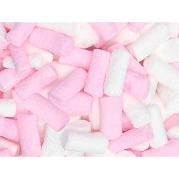 Lieber's Pink and White Mini Marshmallows: 5-Ounce Bag - Candy Warehouse