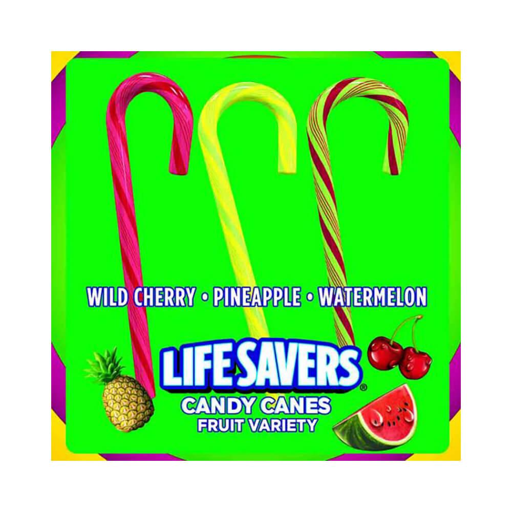 LifeSavers Candy Canes: 12-Piece Box - Candy Warehouse