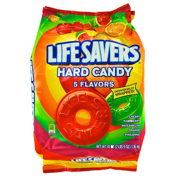 LifeSavers Hard Candy Singles - 5 Flavors: 50-Ounce Bag - Candy Warehouse