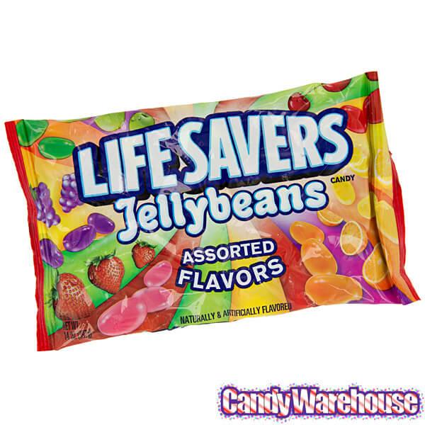 LifeSavers Jelly Beans - 6-Flavor Assortment: 14-Ounce Bag - Candy Warehouse