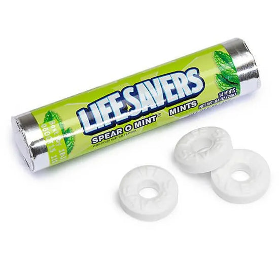LifeSavers Mint Candy Rolls SpearOMint 20Piece Pack Candy Warehouse