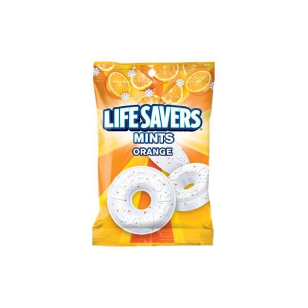 LifeSavers Mint Singles - Orange: 500-Piece Case - Candy Warehouse
