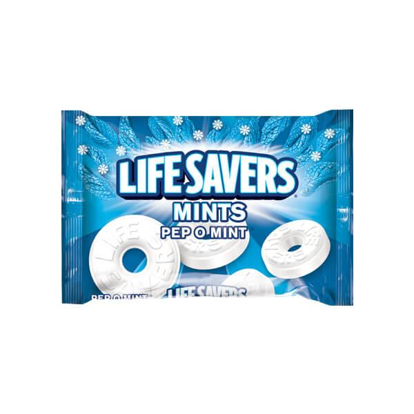LifeSavers Mint Singles - Pep-O-Mint: 1000-Piece Case - Candy Warehouse