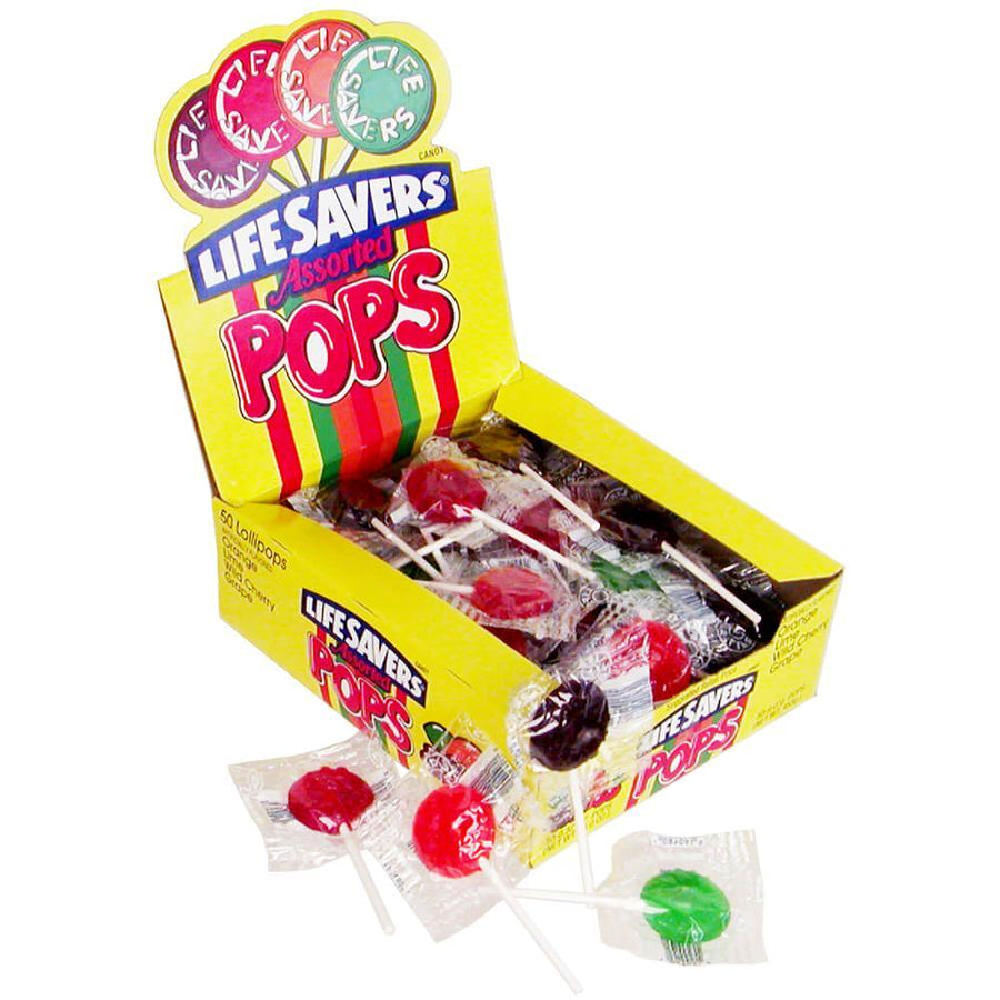 LifeSavers Pops: 50-Piece Box - Candy Warehouse