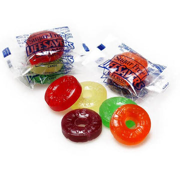 LifeSavers Sugar Free Hard Candy Singles - 5 Flavors: 240-Piece Box - Candy Warehouse