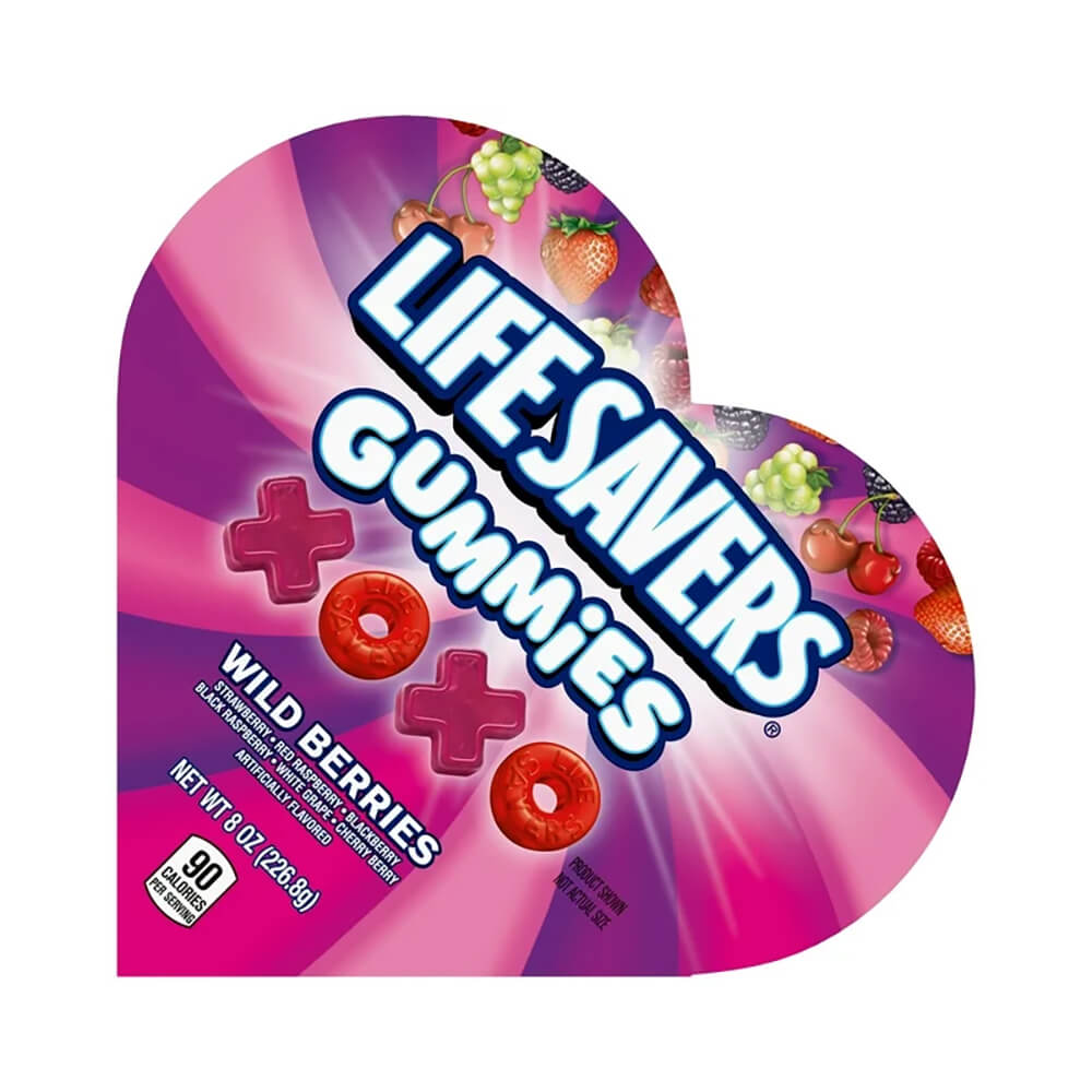 LifeSavers Valentine Gummies: 8-Ounce Box