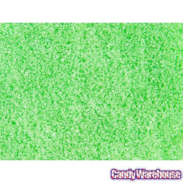 Light Green Colored Sugar: 3.25-Ounce Bottle - Candy Warehouse