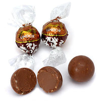 Lindt Chocolate Lindor Truffles - Hazelnut: 120-Piece Box - Candy Warehouse