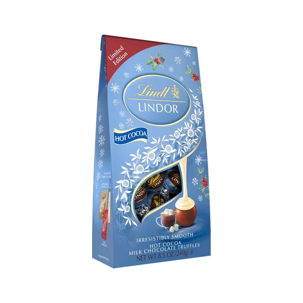 Linder Candy Lindt Chocolate Lindor Truffles - Hot Cocoa: 12-Piece Case – Candy ...