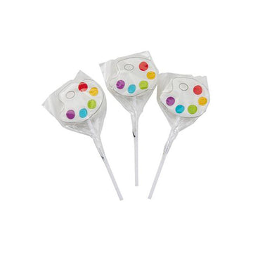 Little Artist Palette Lollipops: 12-Piece Box - Candy Warehouse