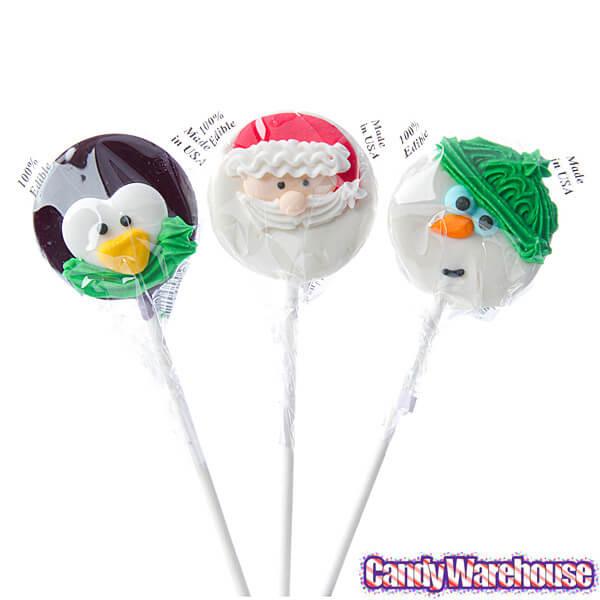 Little Christmas Lollipops: 18-Piece Box - Candy Warehouse