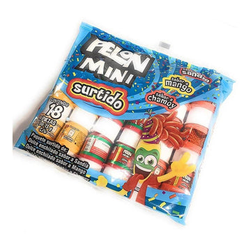 Lorena Pelon Assorted Mini Tamarind Candy Dispensers: 18-Piece Bag - Candy Warehouse