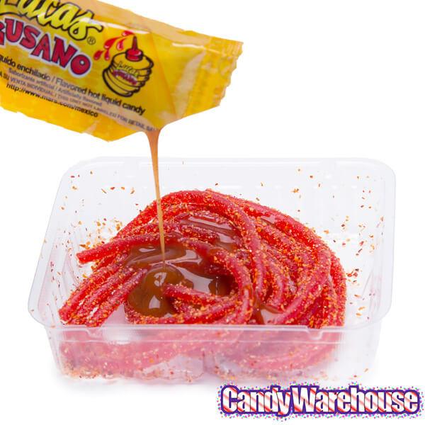 Lucas Salsaghetti Chili Candy Packs: 12-Piece Box - Candy Warehouse