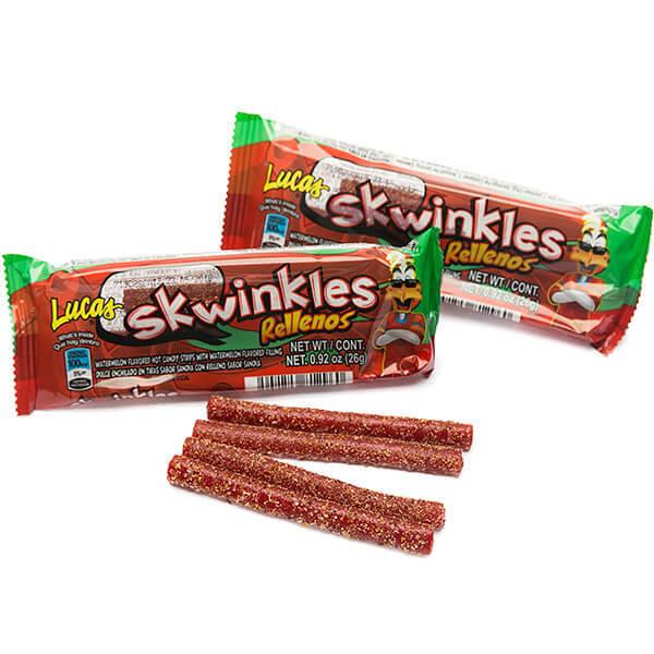 Lucas Skwinkles Rellenos Chili Candy Packs: 12-Piece Box - Candy Warehouse