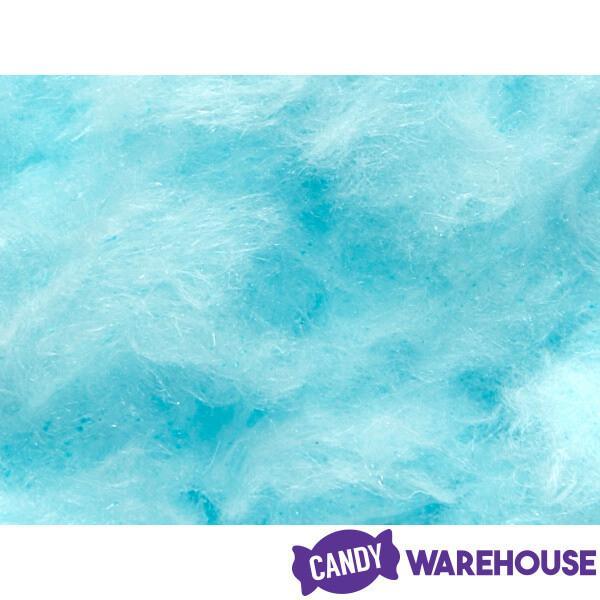 Lupy Lups Blue Cotton Candy .5-Ounce Packs - Blue Raspberry: 10-Piece Bag - Candy Warehouse