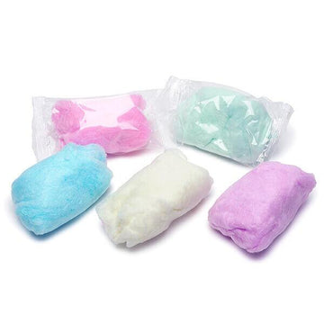 Lupy Lups Cotton Candy Mini 0.5-Ounce Packs - Assorted: 10-Piece Bag - Candy Warehouse