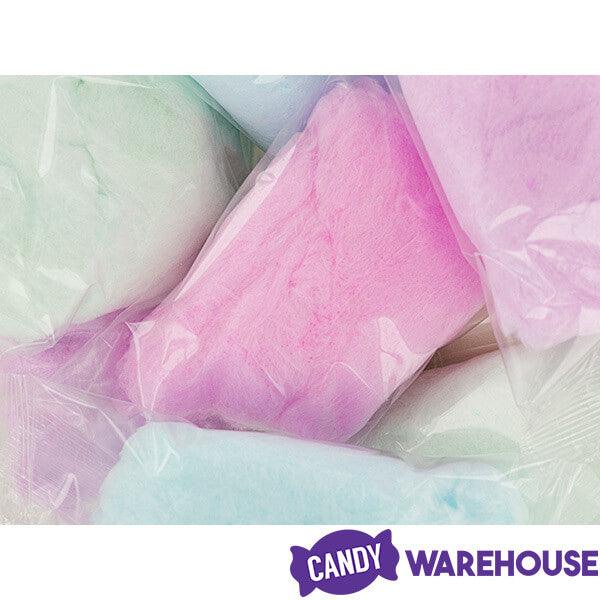 Lupy Lups Cotton Candy Mini 0.5-Ounce Packs - Assorted: 10-Piece Bag - Candy Warehouse